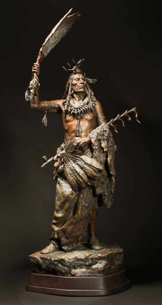 The Greeter, Black Moccasin Meeting Lewis & Clark
